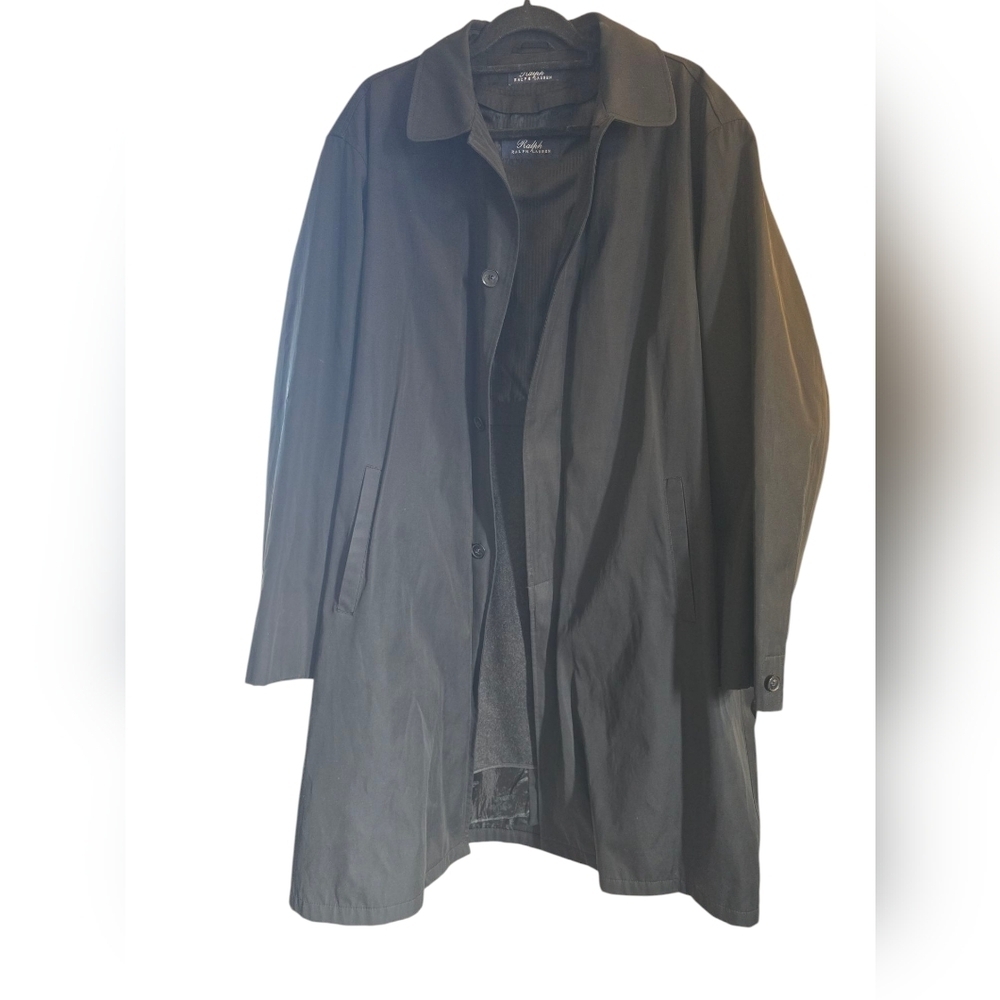 Ralph Ralph Lauren Mens Trench Over-Coat Size 48R MSRP $348